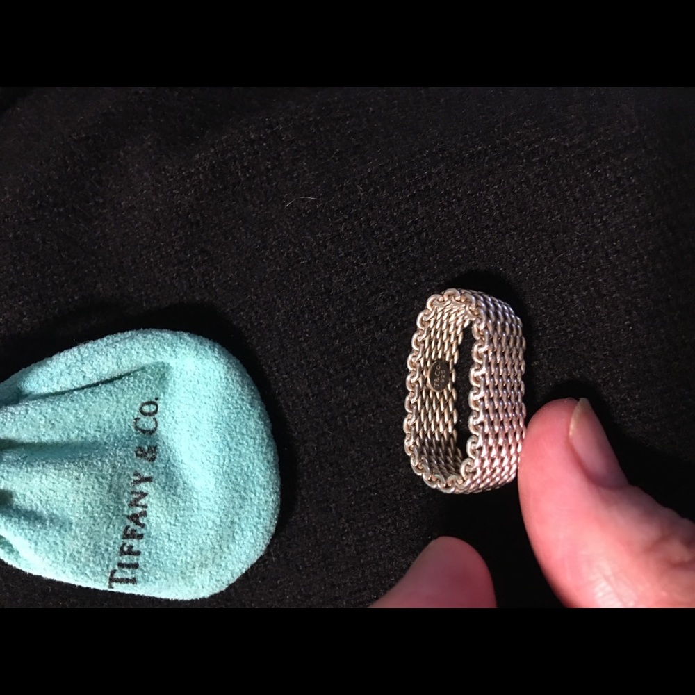 Tiffany Somerset Mesh Ring